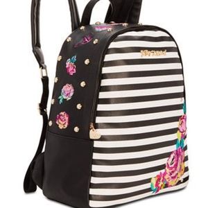 Betsey Johnson Embroidery Backpack